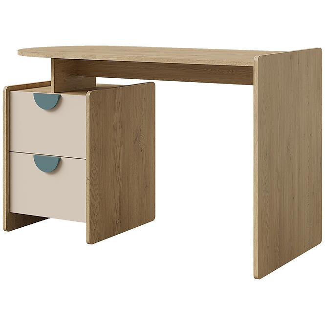 Íróasztal Lexi 12l/P Cremona/Macadamia/Tenger