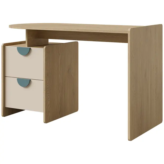 Íróasztal Lexi 12l/P Cremona/Macadamia/Tenger,3