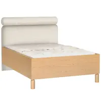 Ágy 140/200 Sanden S12 Bookmatch Sűrű keret