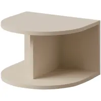 Éjjeliszekrény Lexi 14 Cremona/Macadamia/Rózsaszín