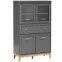 Vitrin Terra Ta5 Gyémántszürke