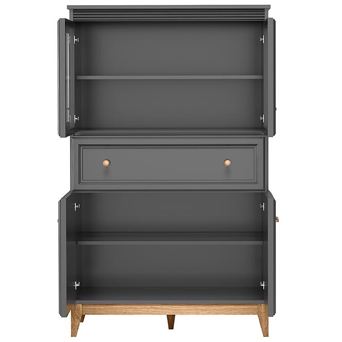 Vitrin Terra Ta5 Gyémántszürke