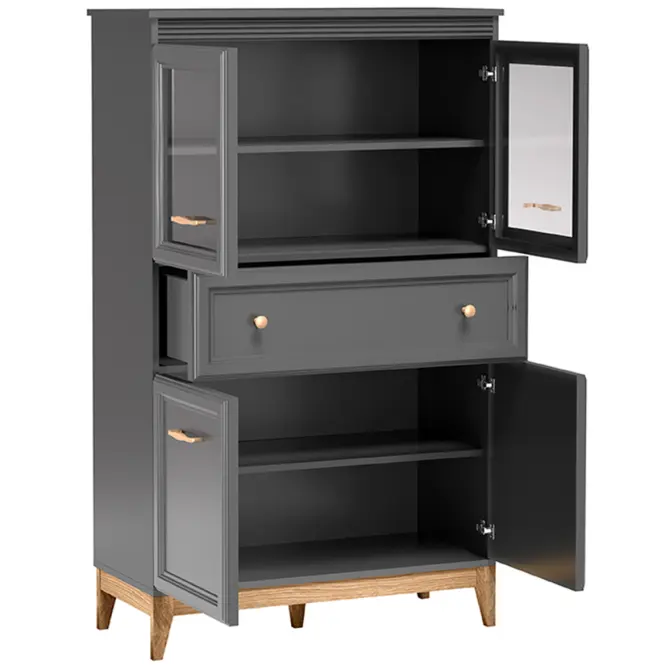 Vitrin Terra Ta5 Gyémántszürke