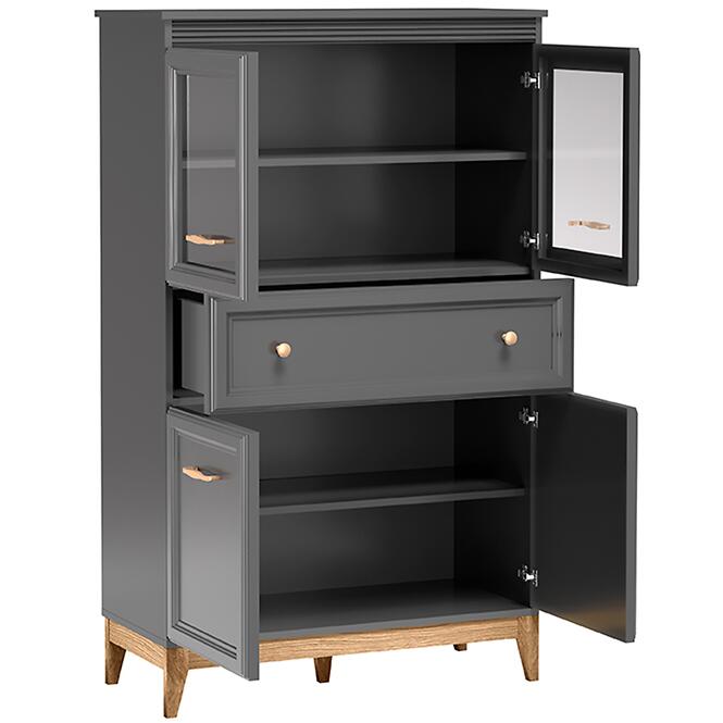 Vitrin Terra Ta5 Gyémántszürke