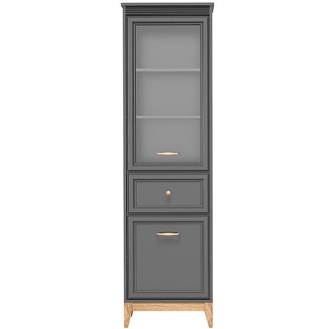 Vitrin Terra Ta6 Gyémántszürke