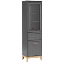 Vitrin Terra Ta6 Gyémántszürke