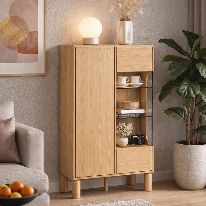 Vitrin Sanden S3 Bookmatch