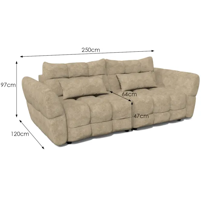Kanapé Moma Artico Beige