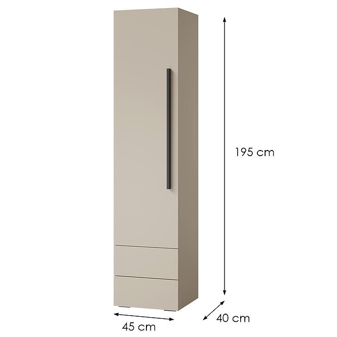 Szekrény Lorin 3l/P Kasmír,2