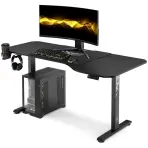 Íróasztal Diablo X-Tensio 1600 Fekete