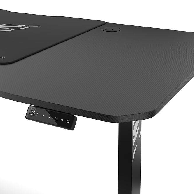 Íróasztal Diablo X-Tensio 1600 Fekete