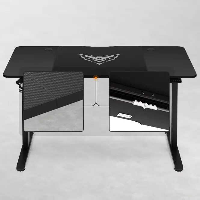 Íróasztal Diablo X-Tensio 1400 Fekete