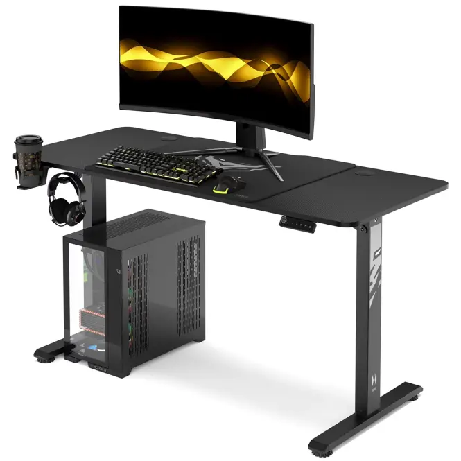 Íróasztal Diablo X-Tensio 1400 Fekete