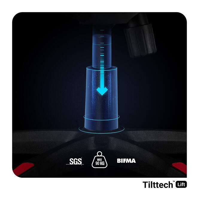 Irodai Gaming Szék Diablo X-Horn S Fekete És Piros