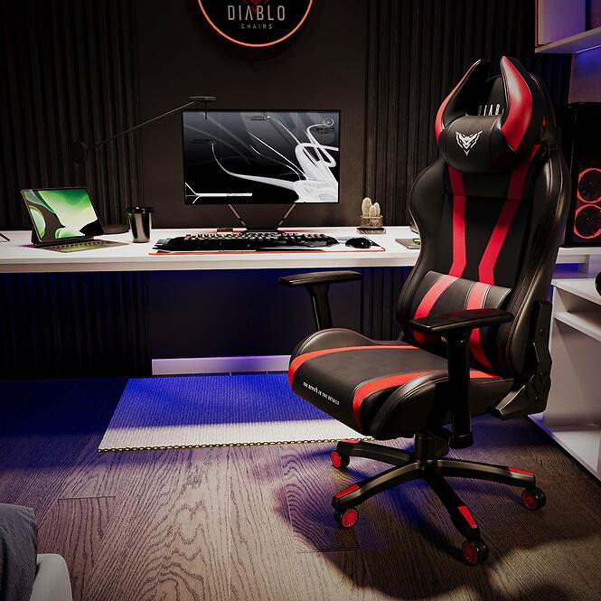 Irodai Gaming Szék Diablo X-Horn S Fekete És Piros