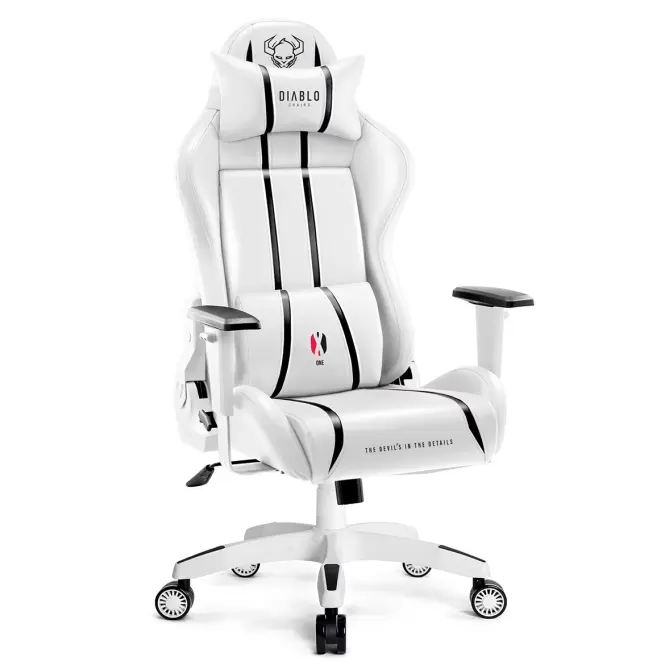 Irodai Gaming Szék Diablo X-One S Fehér-Fekete