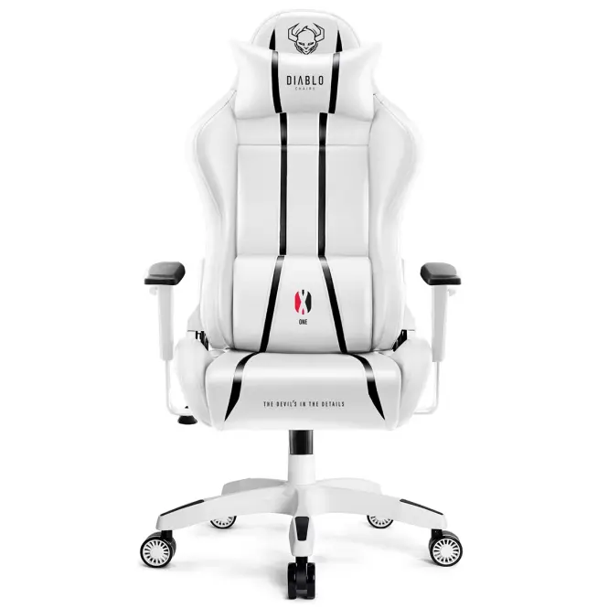 Irodai Gaming Szék Diablo X-One S Fehér-Fekete,2