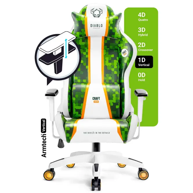 Irodai Gaming Szék Diablo X-One S Craft