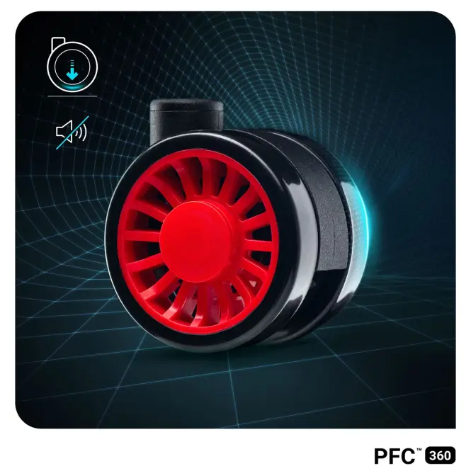Irodai Gaming Szék Diablo X-One S Fekete És Piros,12