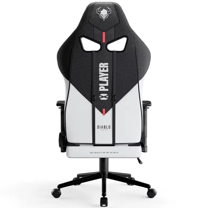 Irodai Gaming Szék Diablo X-Player S Fehér-Fekete,3