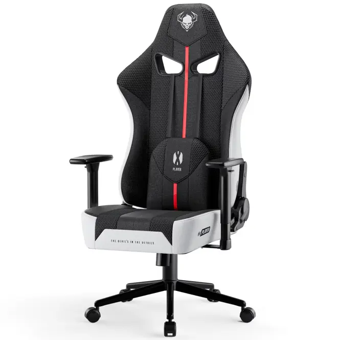 Irodai Gaming Szék Diablo X-Player S Fehér-Fekete,5