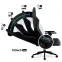 Forgószék Vire Diablo X-Player S Fekete,3