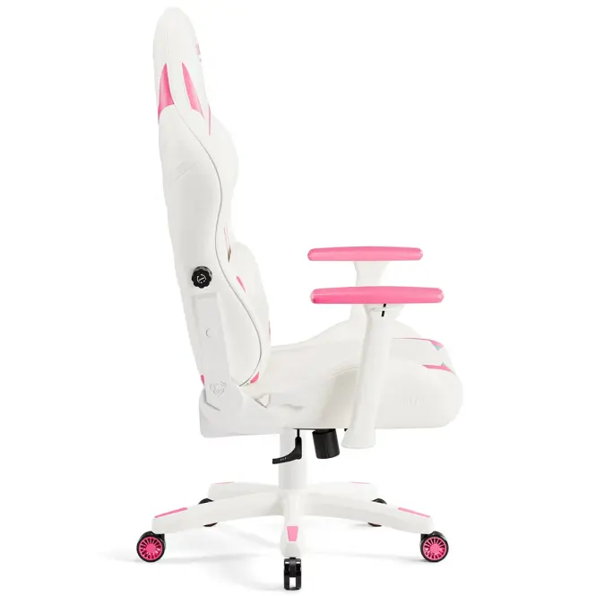 Irodai Gaming Szék Diablo X-Ray S Fehér-Rózsaszín