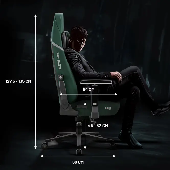 Irodai Gaming Szék Diablo X.Eye Prime Normal Forest Green,17