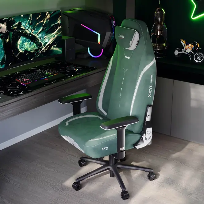 Irodai Gaming Szék Diablo X.Eye Prime Normal Forest Green,6