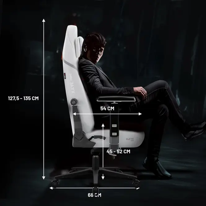 Irodai Gaming Szék Diablo X.Eye Prime Ghosted White