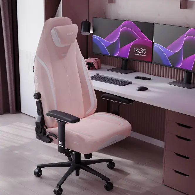 Irodai Gaming Szék Diablo X.Eye Prime Akira Pink,6