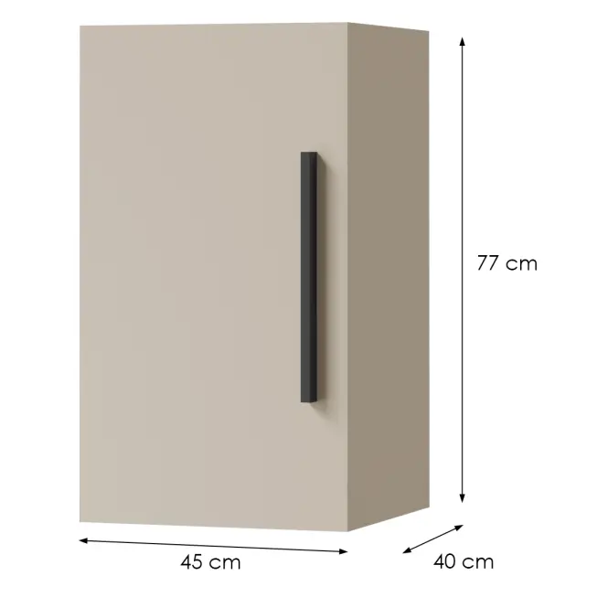Fali szekrény Lorin 12l/P Kasmír/Alpaca