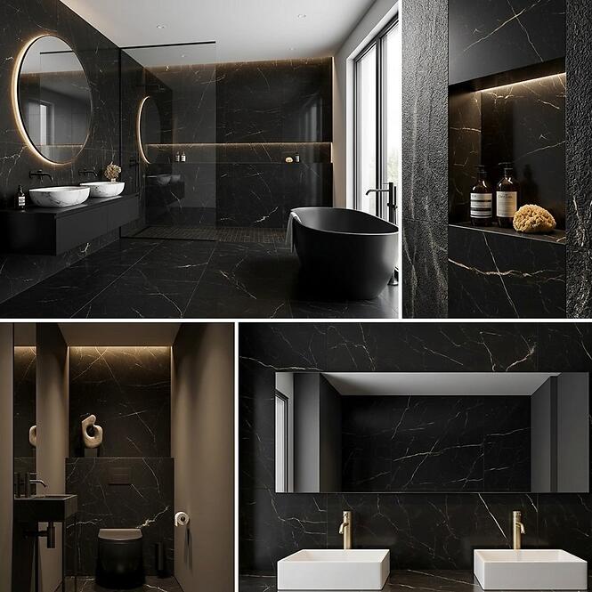 Falicsempe SPC Carrara Black 60x120cm 4mm,3