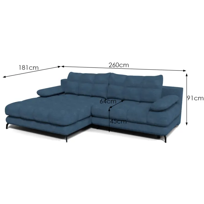 Sarokgarnitúra szett Dolce Vibe 77 balos,5