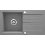 Gránit mosogató Pico 2 szürke 760x440