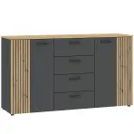 Komód Karo Front Antracit/Artisan