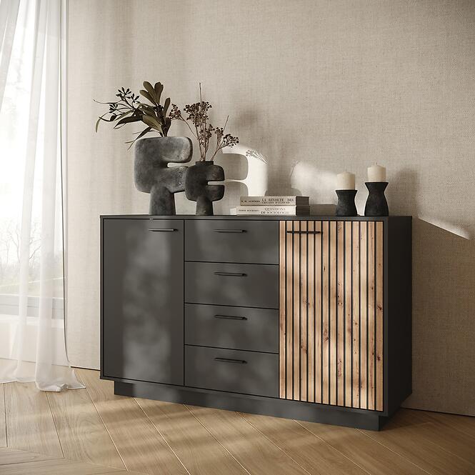 Komód Nr 8 Front Antracit/Artisan
