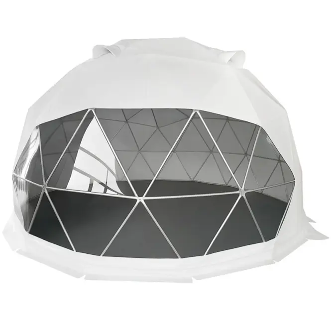 Kupola sátor FI 5M - 20 m2 ajtó PCV