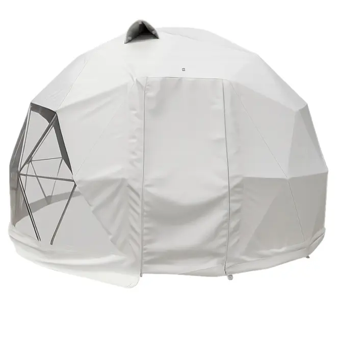 Kupola sátor FI 6M - 28 m2 ajtó PCV,5