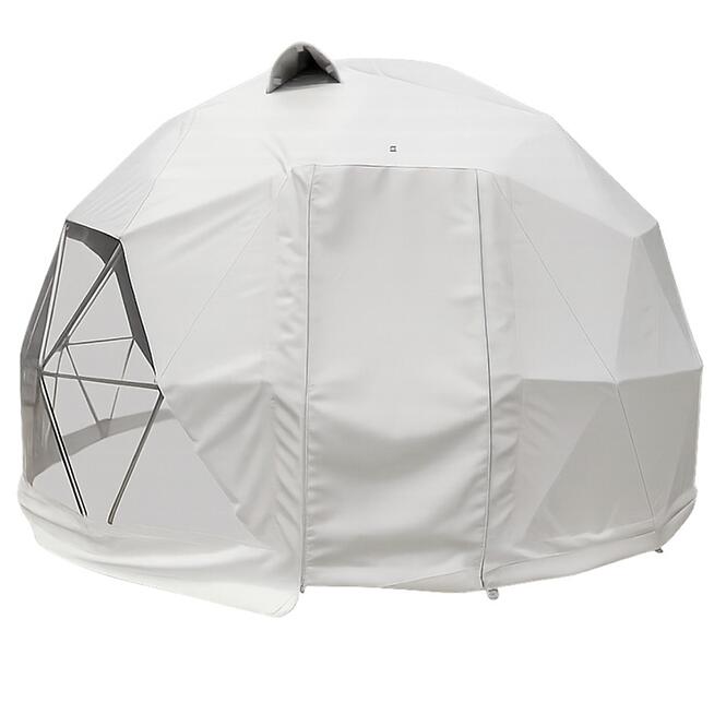 Kupola sátor FI 6M - 28 m2 ajtó PCV,5