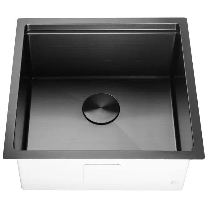 Mosogató Carlos 508x483x230 PVD BLACK  NANO,2