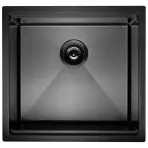 Mosogató Carlos 508x483x230 PVD BLACK  NANO