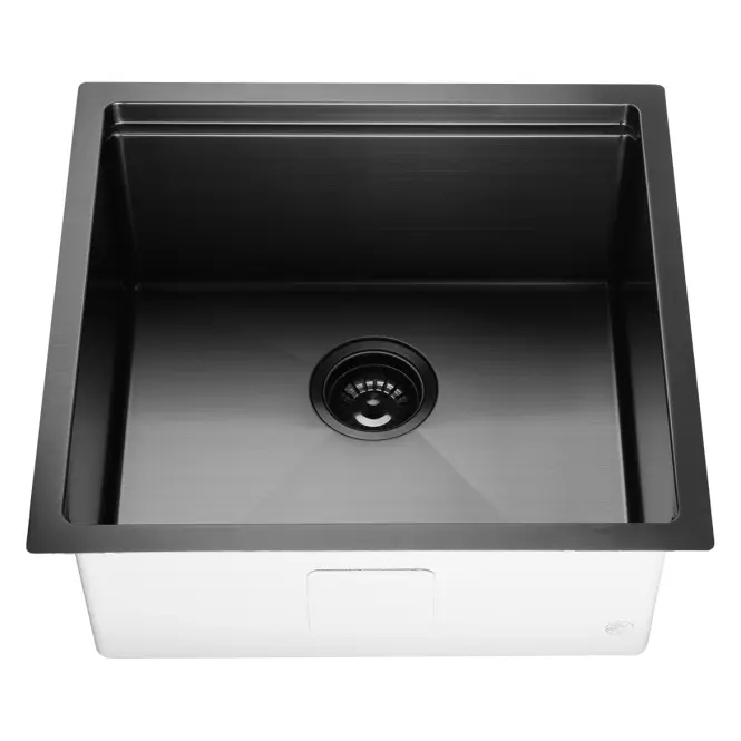 Mosogató Carlos 508x483x230 PVD BLACK  NANO,3