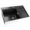 Mosogató Kongo jobb 780x480x230 PVD BLACK  NANO,3