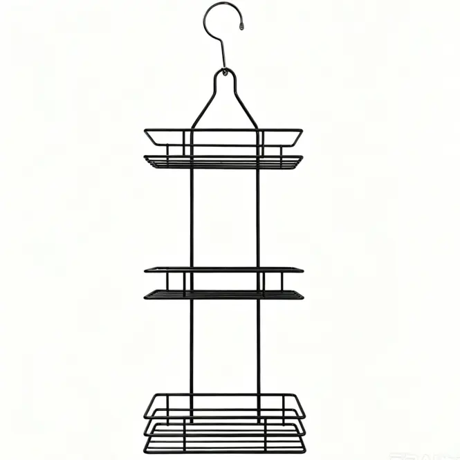 Háromszintes polc FTD2212-B2 black