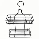 Kettős polc FTD2212-A2 black