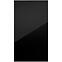 Konyhafront D40(L/P) L9 K165 Fekete Hg Griii