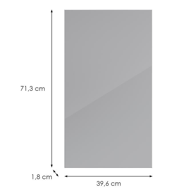Konyhafront D40(L/P) L9 K268 Szürke Hg Griii
