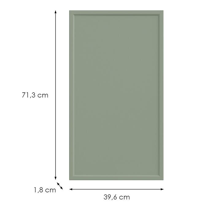 Konyhafront D40(L/P) O6 K-279 Olíva Grii,2