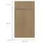 Konyhafront D40s1 L T8 K282 Dub Cremona Grii,2